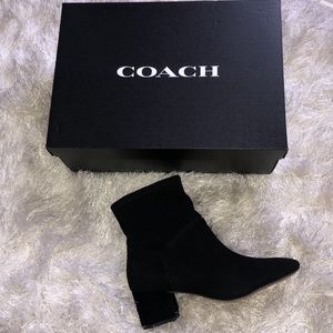 COACH SUEDE BOOTIE